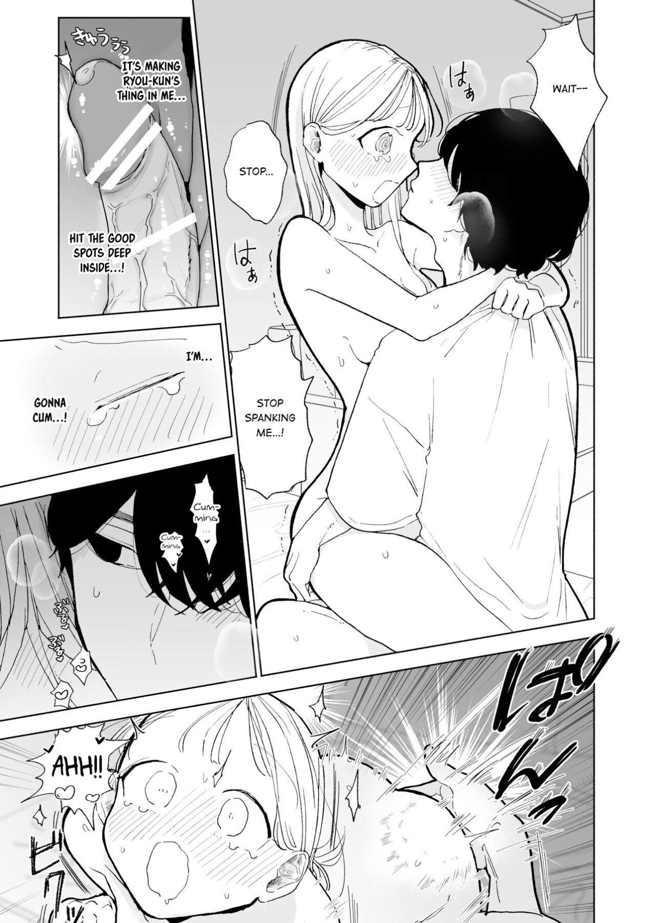 Hentai Manga Comic-My Introverted Boyfriend Ryou-kun Wants to Please Me-Read-27